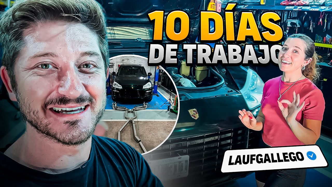 10 DÍAS SOLDANDO!!! El mejor escape que hice en mi vida!! Porsche Cayanne V8