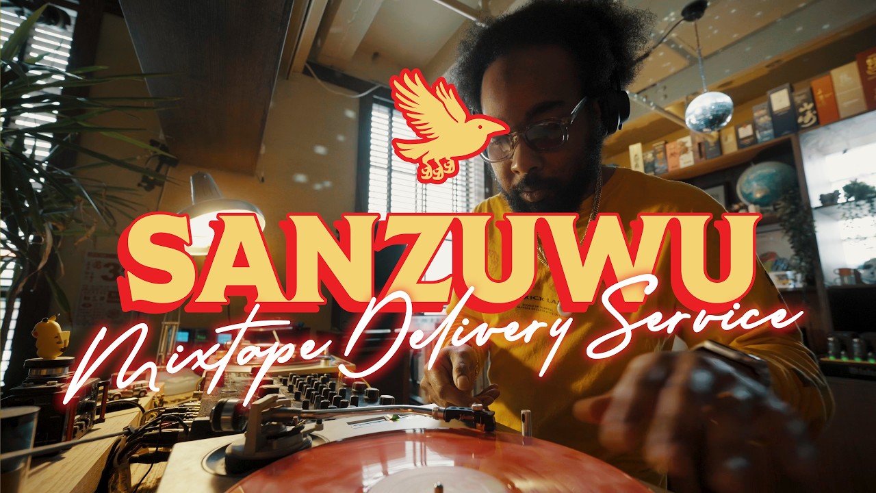 Hip-hop, J-pop, electronic, and more on vinyl ✦ Paul Chin ✦ Sanzuwu Mixtape Delivery Service 001