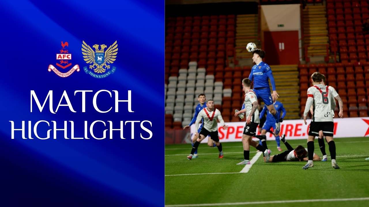HIGHLIGHTS || Airdrie v Saints