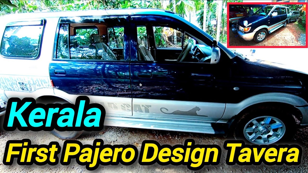 kerala first pajero design tavera / tavera neo 3 / tavera modified kerala / modified tavera
