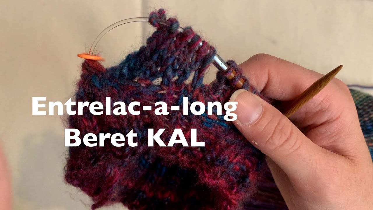 Entrelac-a-long Beret KAL episode 1
