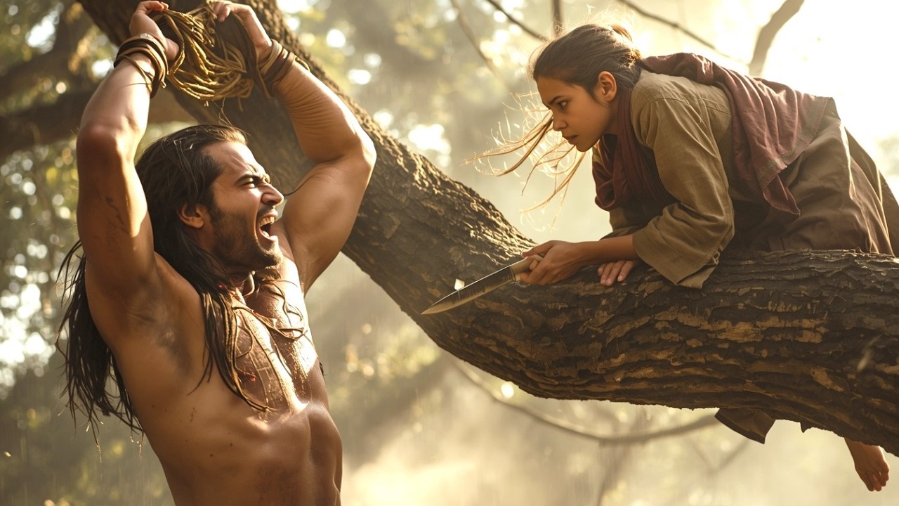 Left for Dead, the Alpha Leader Didn’t Know a Little Girl Would Climb to Save Him!