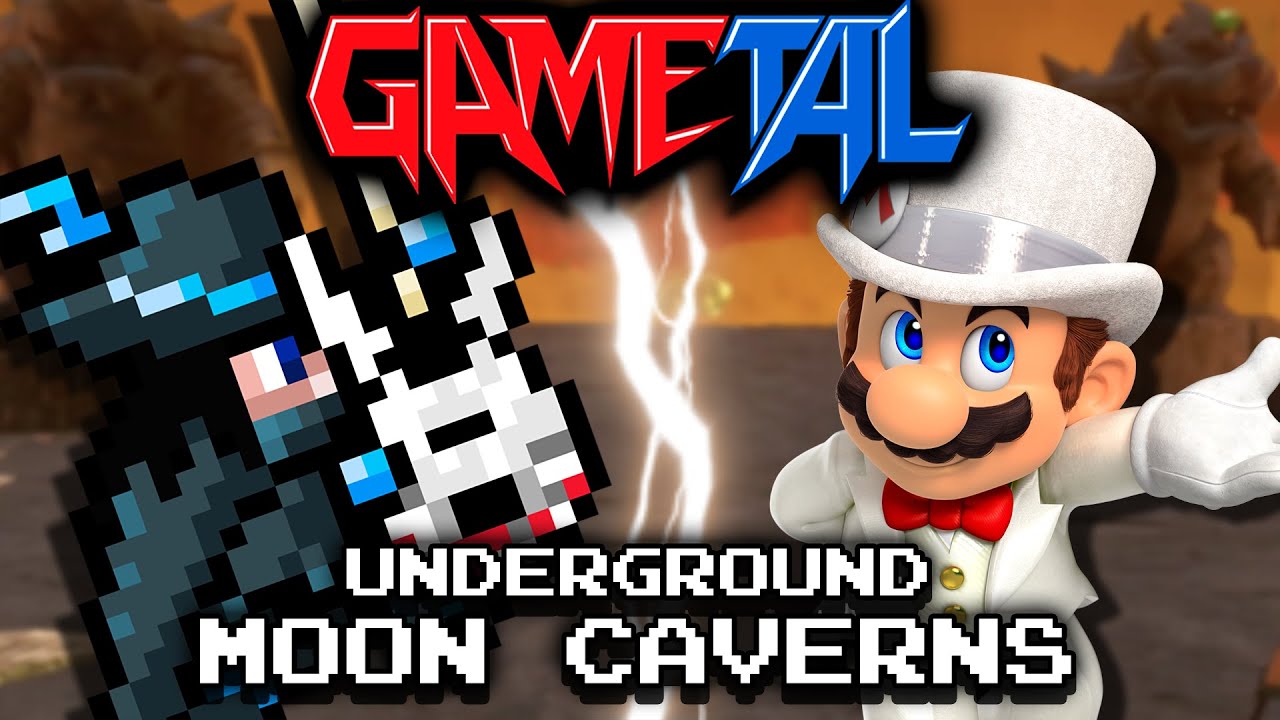 Underground Moon Caverns (Super Mario Odyssey) - GaMetal Remix