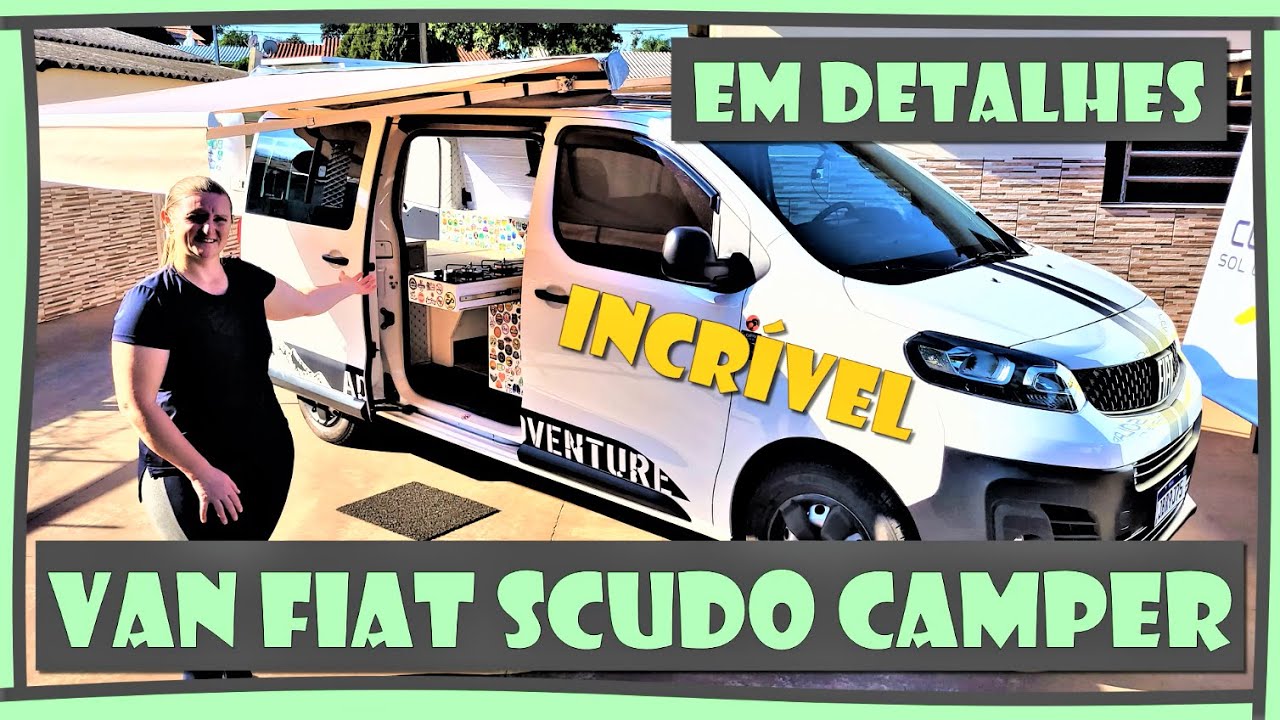 INCRÍVEL VAN FIAT SCUDO CAMPER