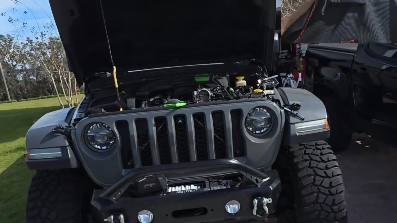 2018+ Jeep JL 3.6L Pentastar water pump replacement 