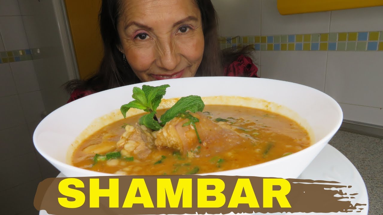 COMO PREPARAR LA SOPA  SHAMBAR TRUJILLANO / SOPA SENCILLA, FÁCIL Y NUTRITIVA / SOPA PERUANA 🇵🇪.