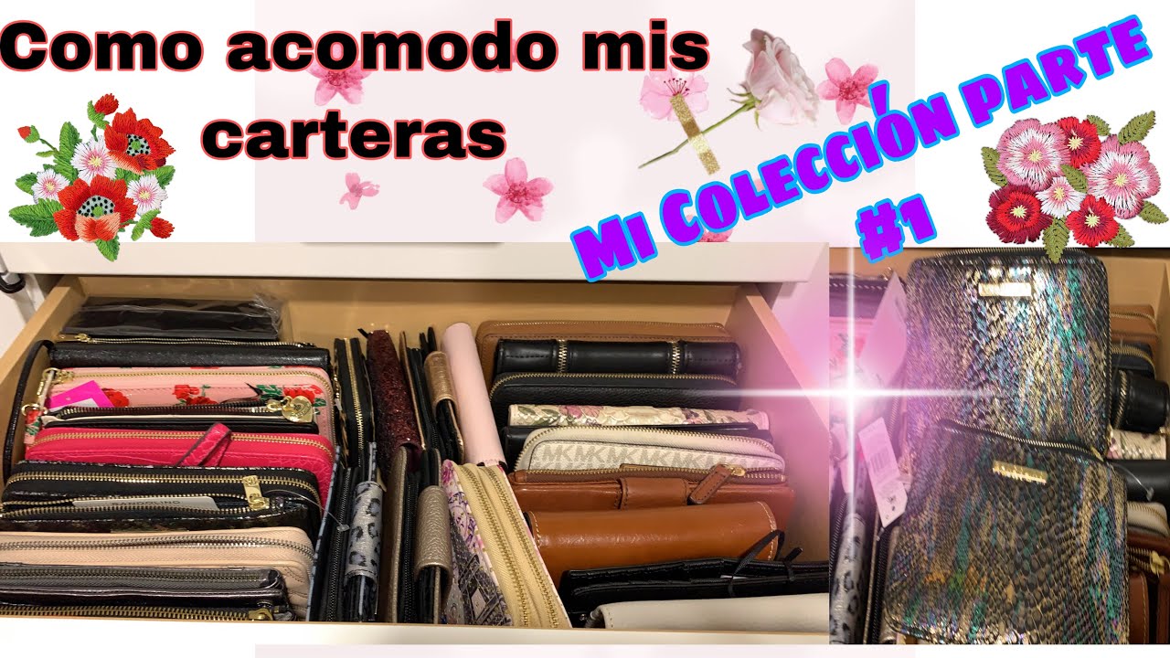 Mi colección de Carteras/ Wallets y Como las ORGANIZÓ 😘