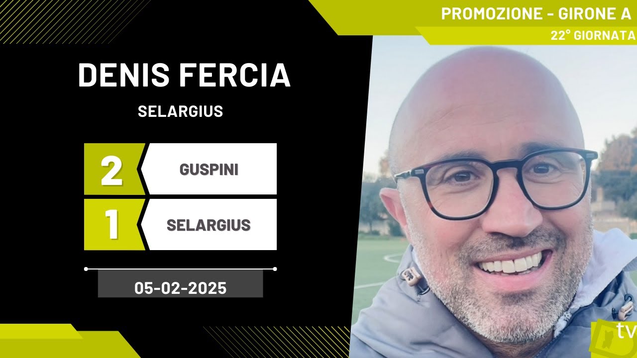 Denis Fercia, direttore sportivo Selargius