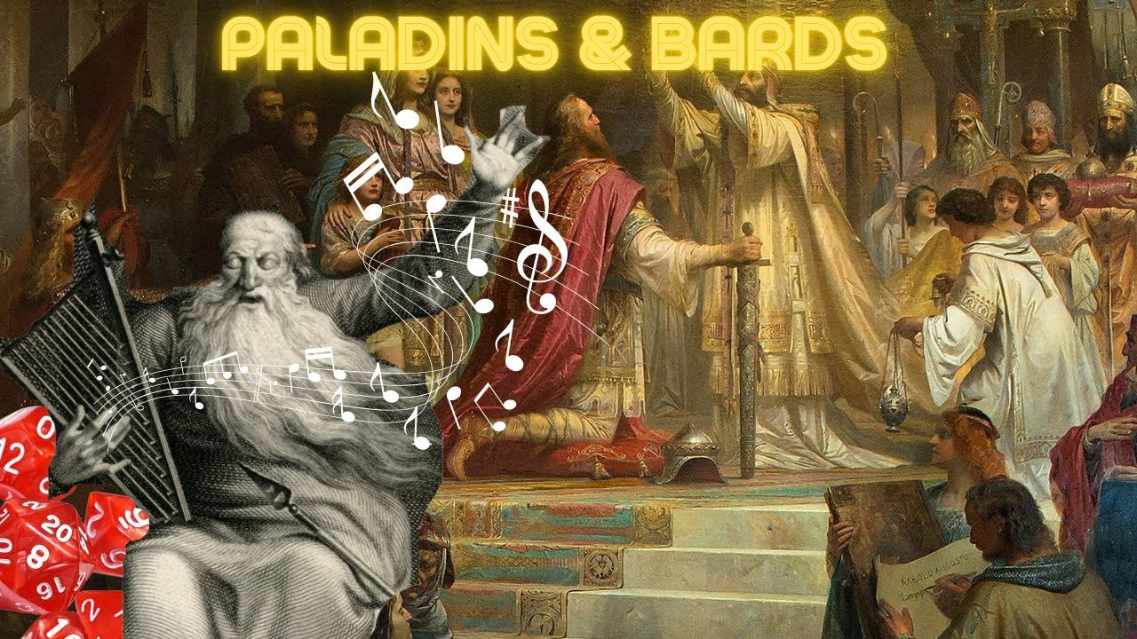 Paladins and Bards - Their literal historical origins and why we use those terms in DnD
