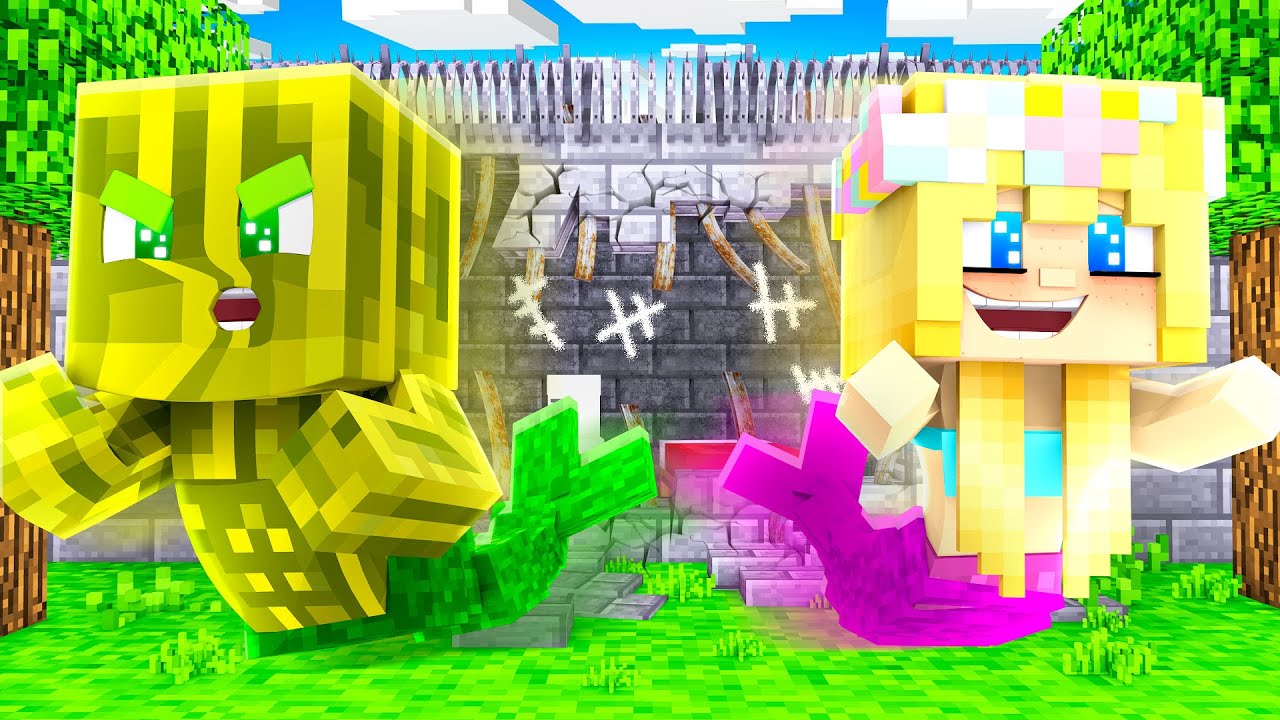 ISY & FLO als BABY MEERJUNGFRAU im GEFÄNGNIS?! - Minecraft GEFÄNGNIS