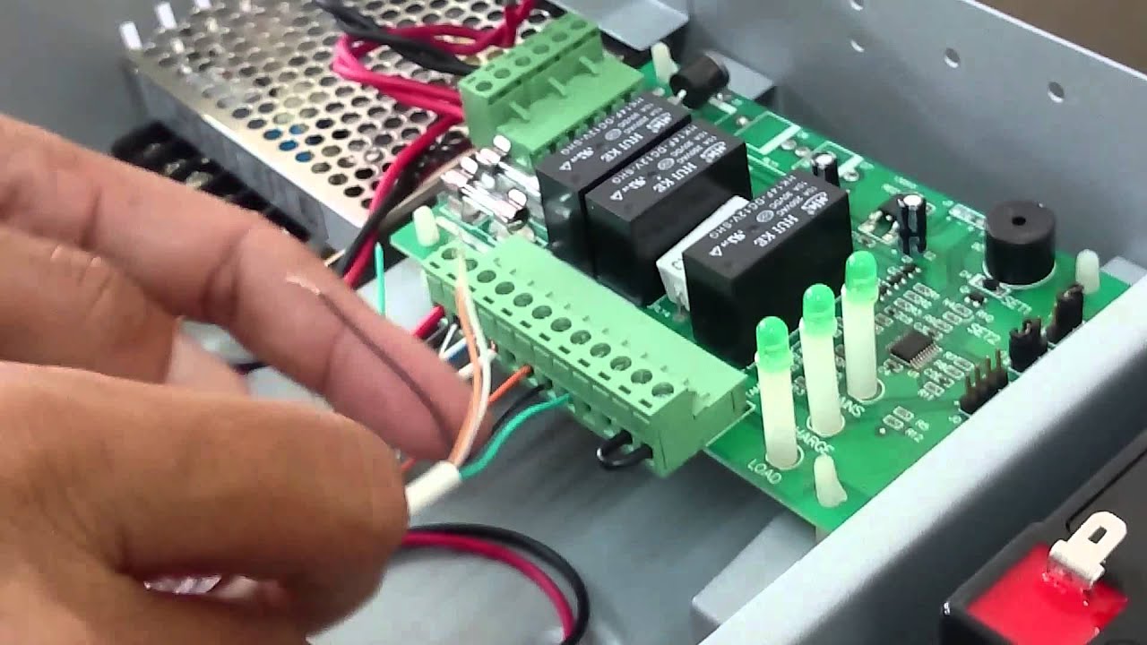 Система контроля доступа к двери — Часть 1: Установка электромагнитного замка и считывателя BIOXCESS