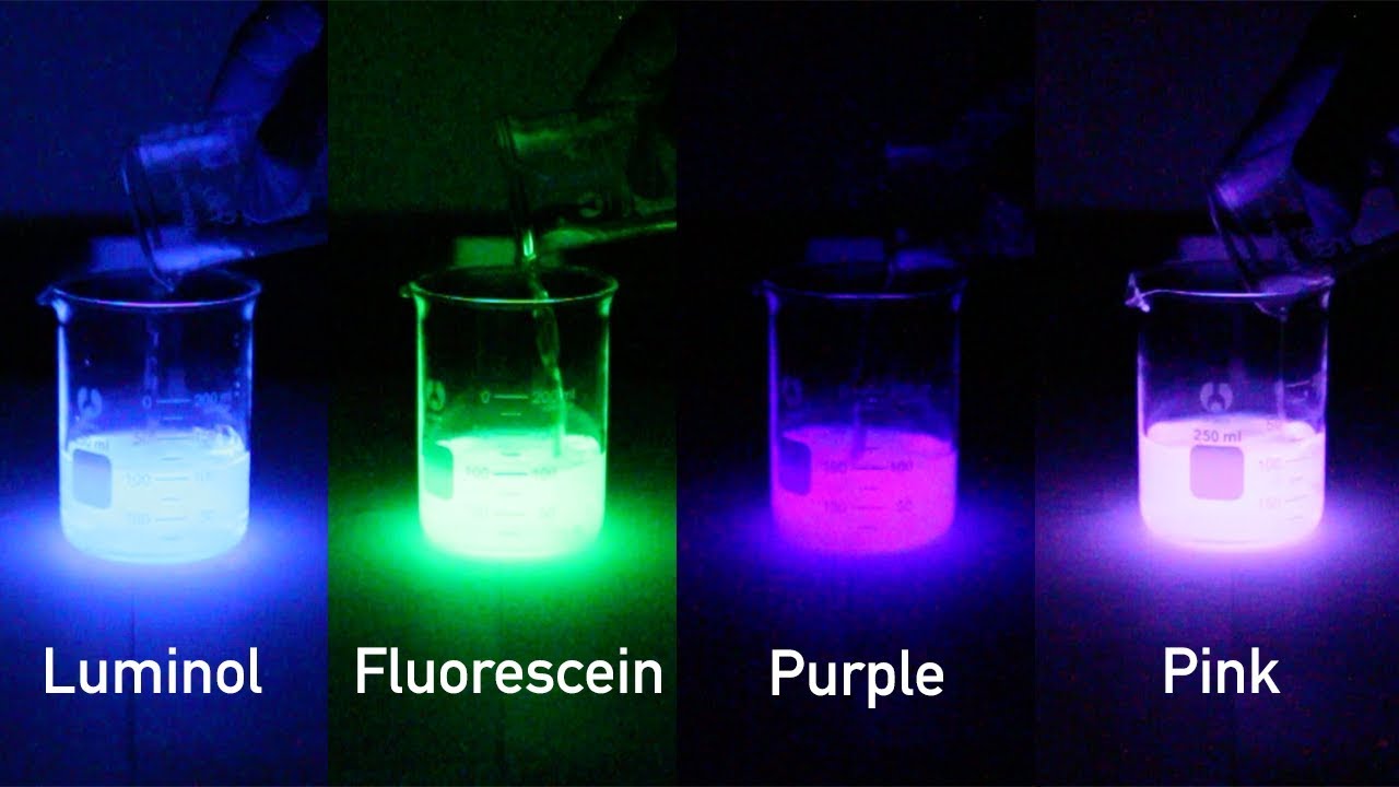 Chemiluminescence and creating additional colors