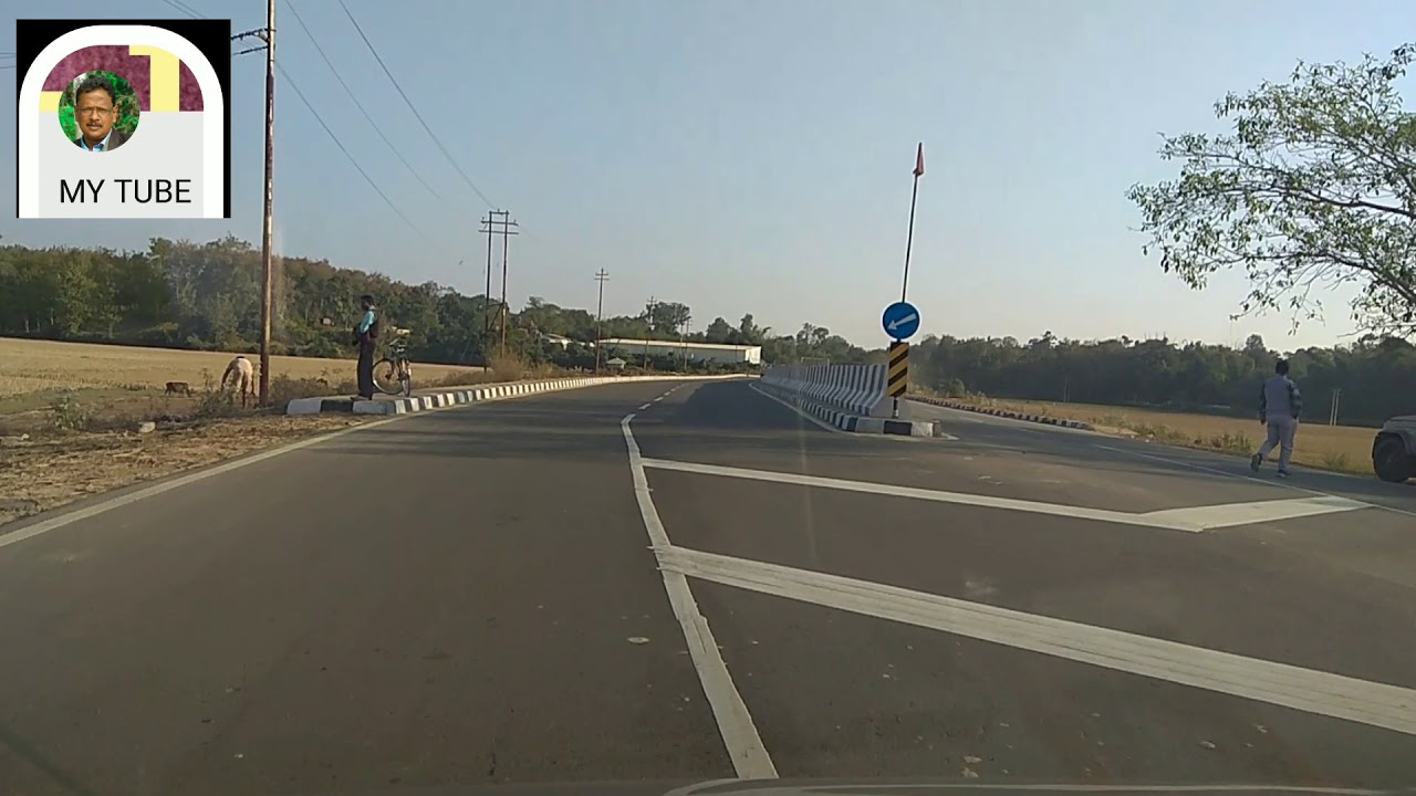 Beauty of NH-8 during driving.. Sabroom - Agartala..