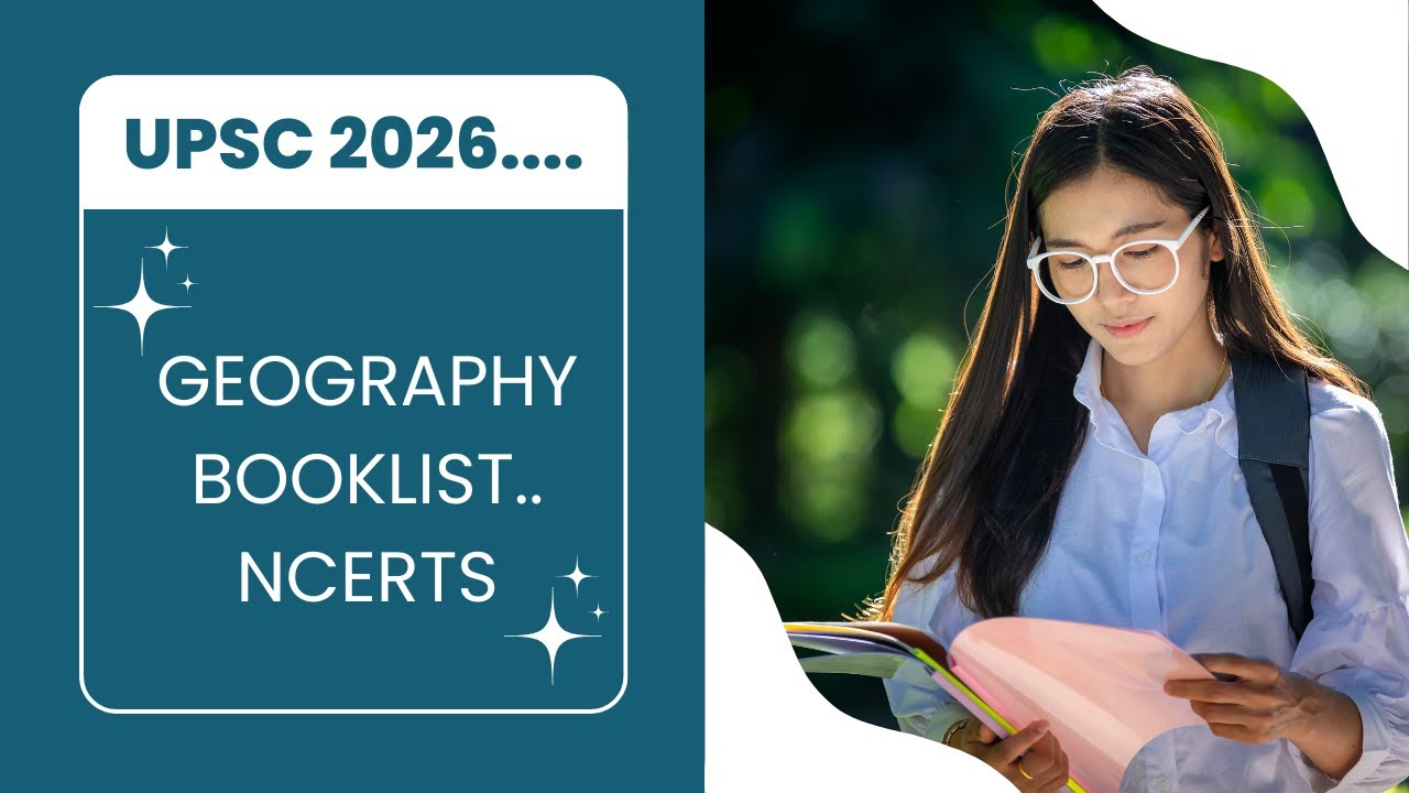 UPSC important Geography books for 2026,2027........