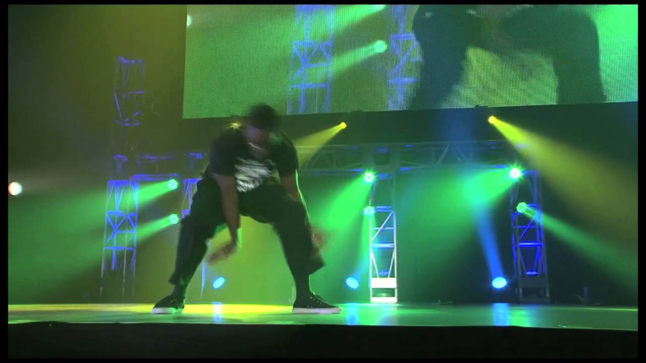 52 year old Popin Pete Judge solo@ dance delight japan 2013