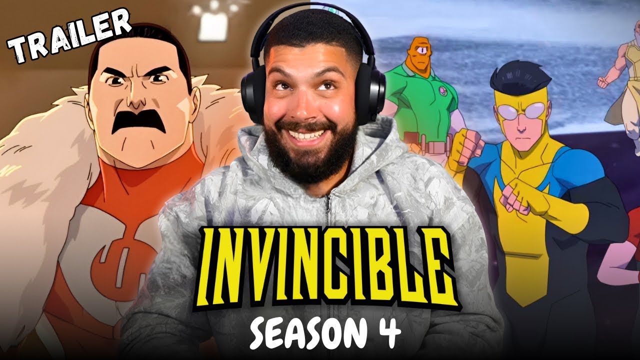 PEAK IS BACK!!! INVINCIBLE SEASON 4 OFFICIAL TRAILER REACTION!!! Everyone Looks AMAZING!!!