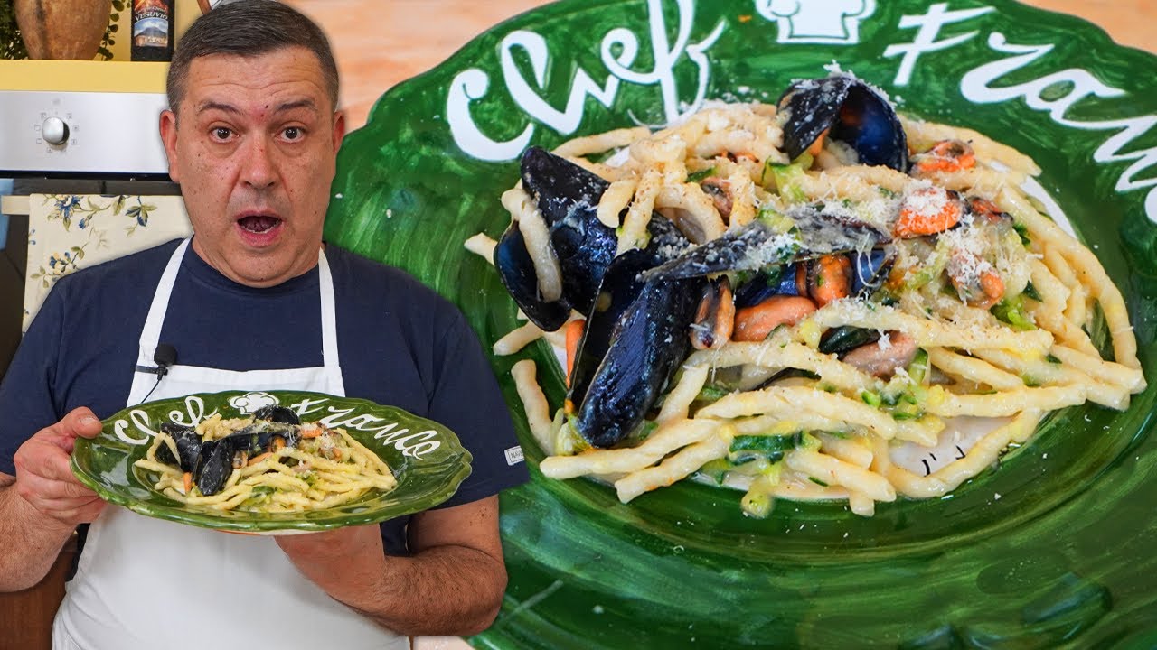 PASTA FRESCA CON COZZE e ZUCCHINE - La Ricetta CREMOSA e SAPORITA