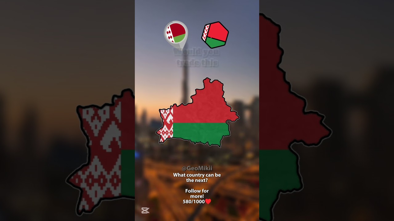 Would you trade this, Belarusian people? #maps #geography #belarus