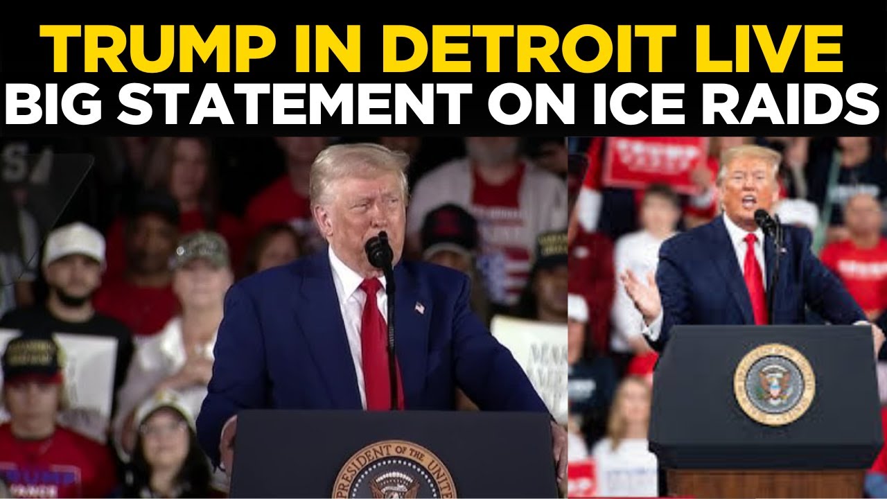 TRUMP'S ECONOMIC SPEECH LIVE | Full Remarks: President Trump Addresses Michigan Business Leaders