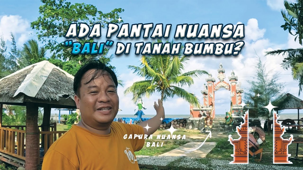 KALIMANTAN SERASA BALI, PANTAI SUNGAI CUKA TANAH BUMBU BERIKAN NUANSA ALA BALI - Wisata Kalimantan