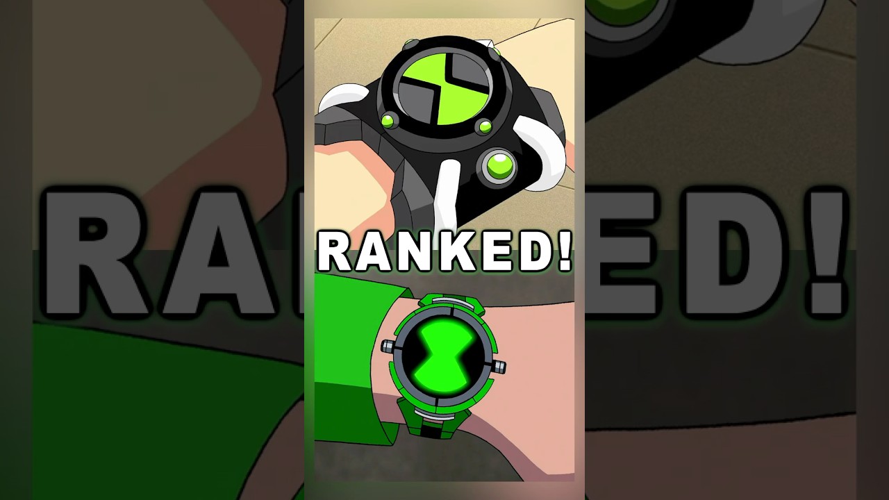 Дизайны Omnitrix: от худшего к лучшему для &laquo;Бен 10&raquo;! #ben10 #ranked #fyp