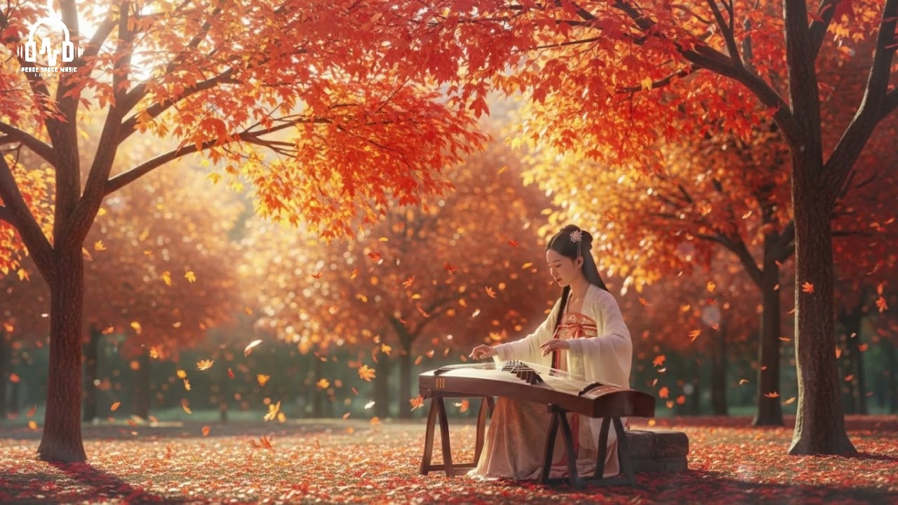 Warm Chinese Zen Healing Music | Night Sleep Meditation