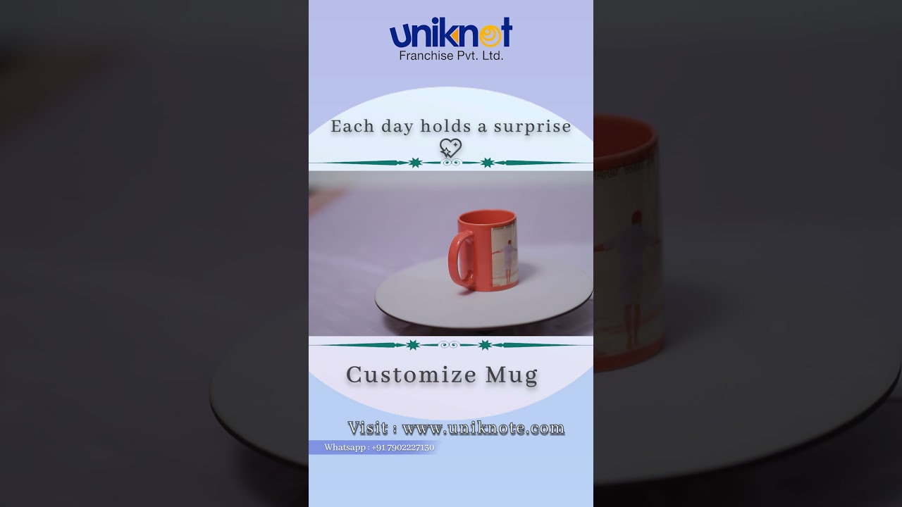 Customized Mug | Product Category | UNIKNOT Pvt. Ltd. #customized #cup #gift #gifts  #personalised