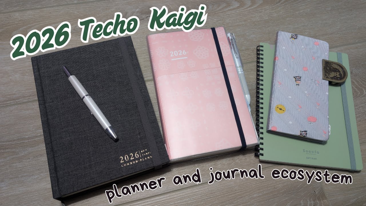 2026 Техо Кайги | Кокуё Джибун Течо, Sterling Ink Complete Planner, Hobonichi Weeks и другие