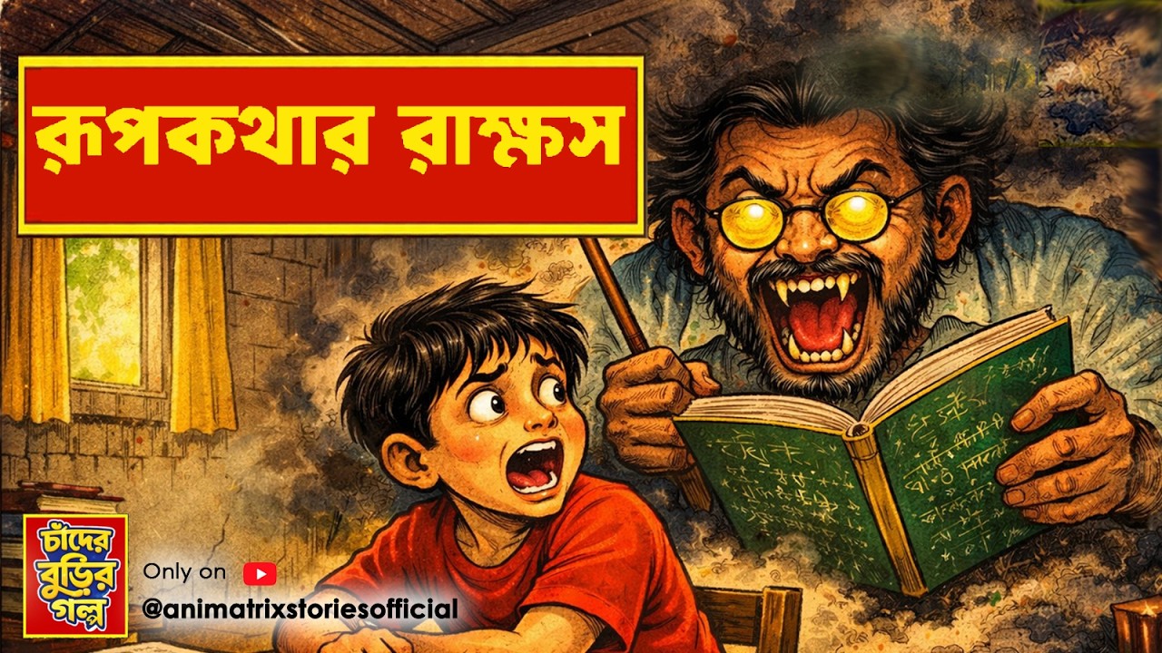 রূপকথার রাক্ষস | Chander Burir Galpo | Bengali Nostalgia Story | Animatrix Stories