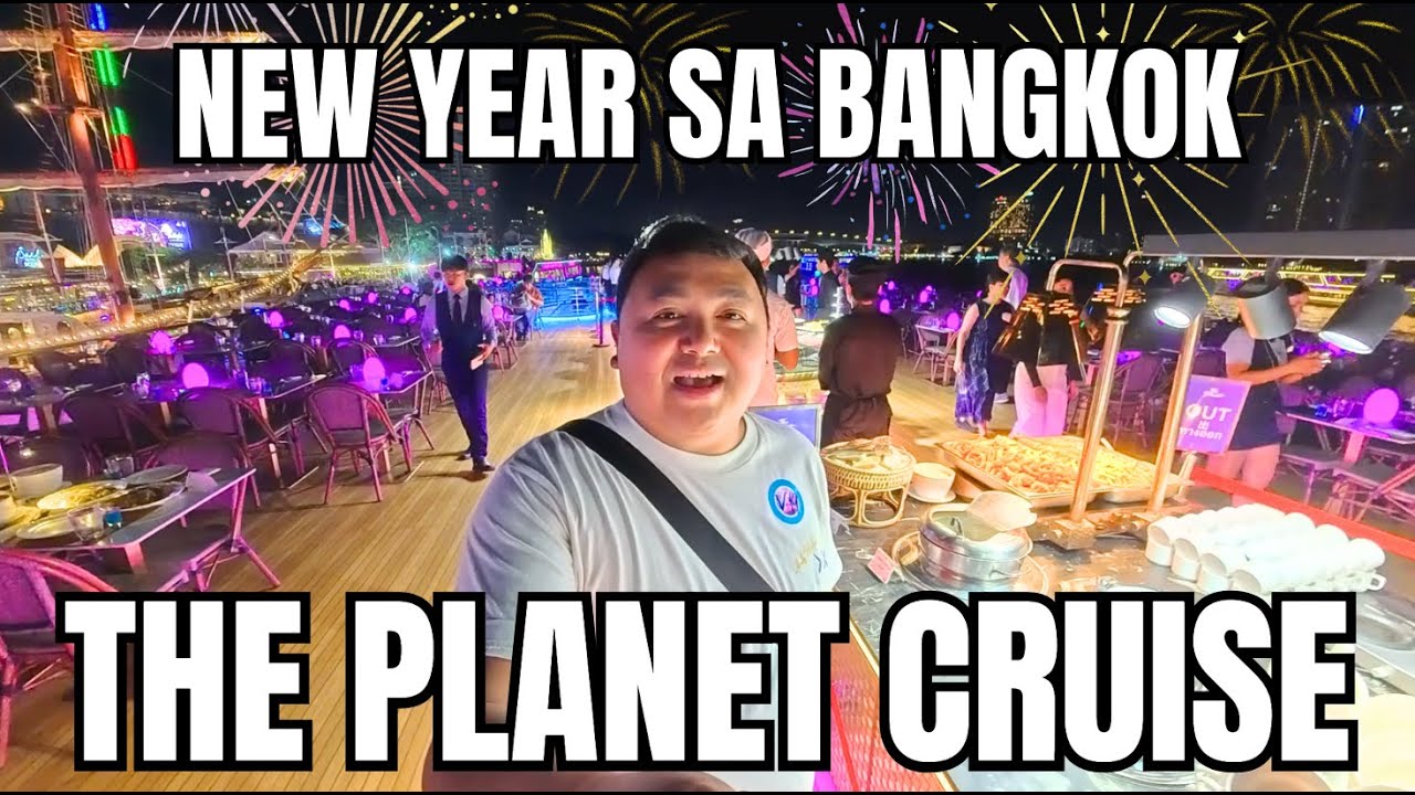 New Year Countdown 2026 | Bangkok River Cruise (The Planet Cruise) at Asiatique