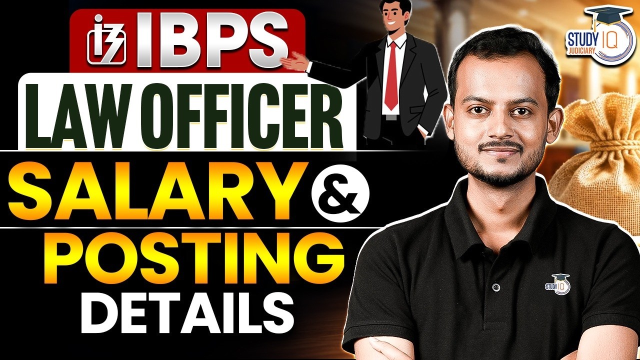 IBPS Law Officer | Salary & Posting Details | Pranjal Singh