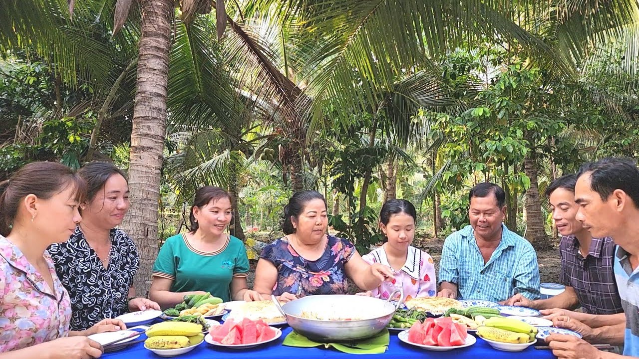 Chia Sẻ Bí Quyết Làm Món Cơm Cháy Kho Quẹt Cả Nhà Đều Mê | BQCM & Family T655