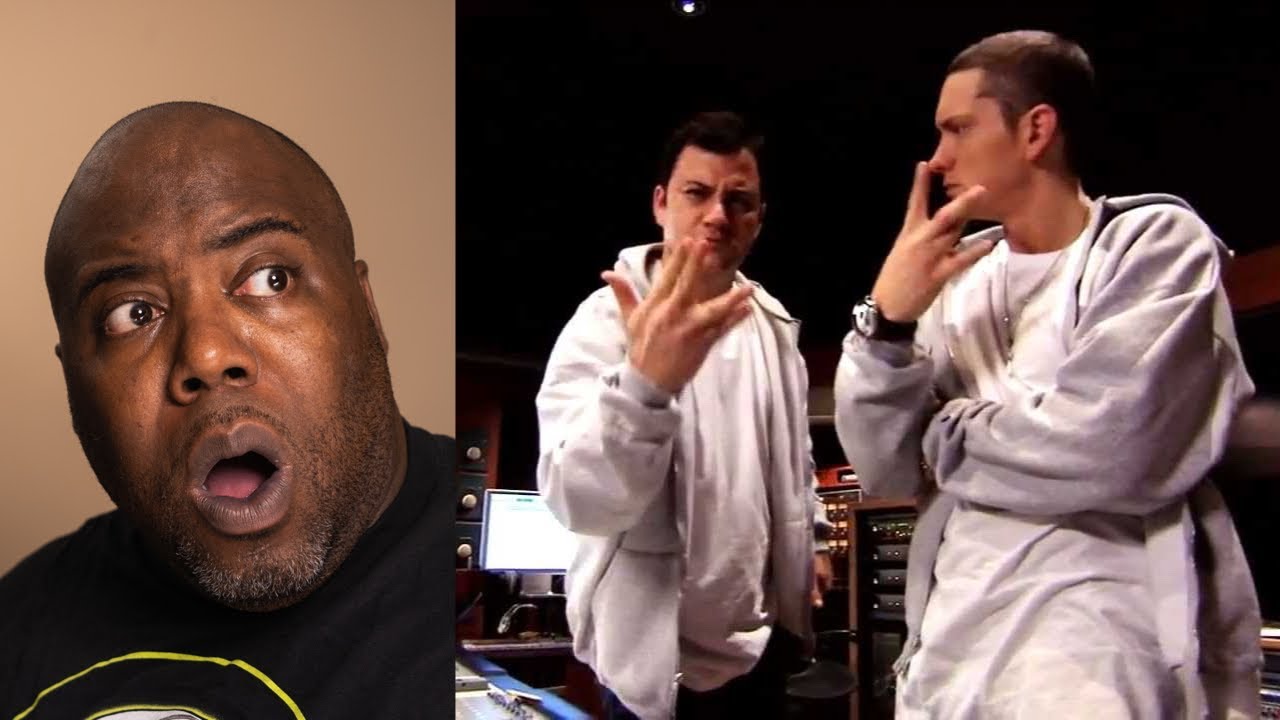 Briefcase Joe: Eminem Teaches Jimmy Kimmel to Rap