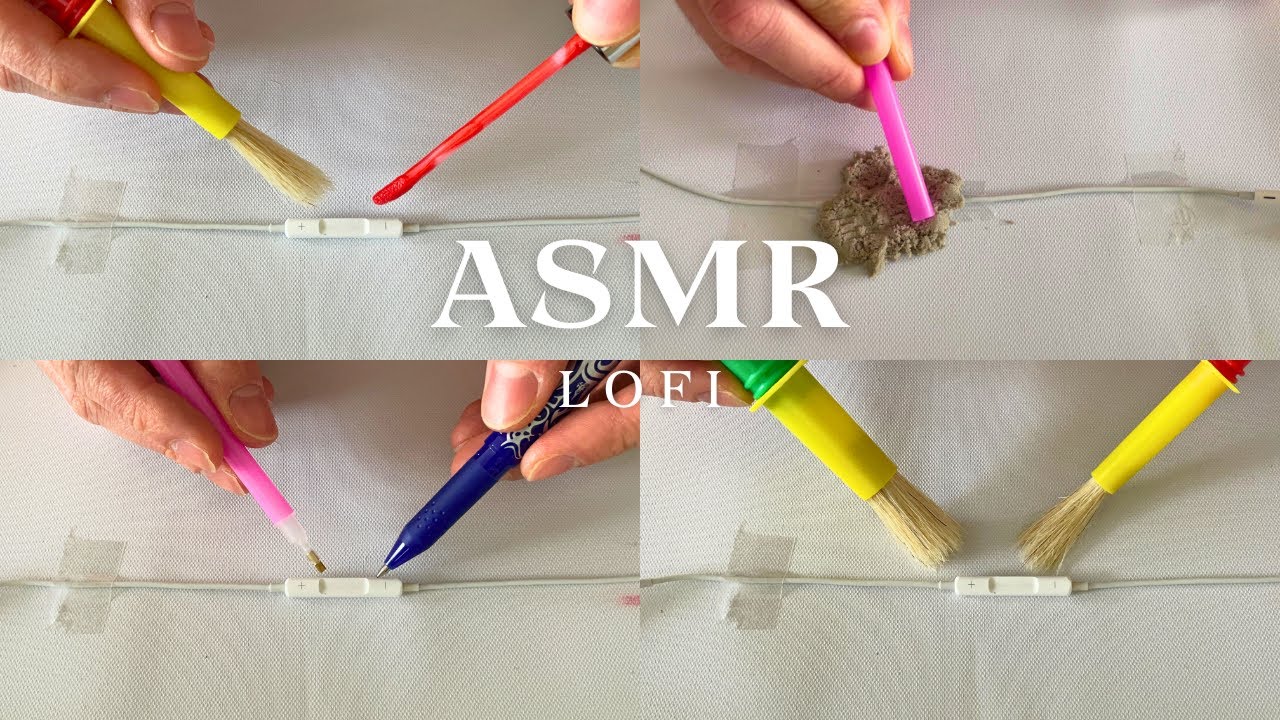Lofi ASMR - 10 Triggers - Apple earphone mic