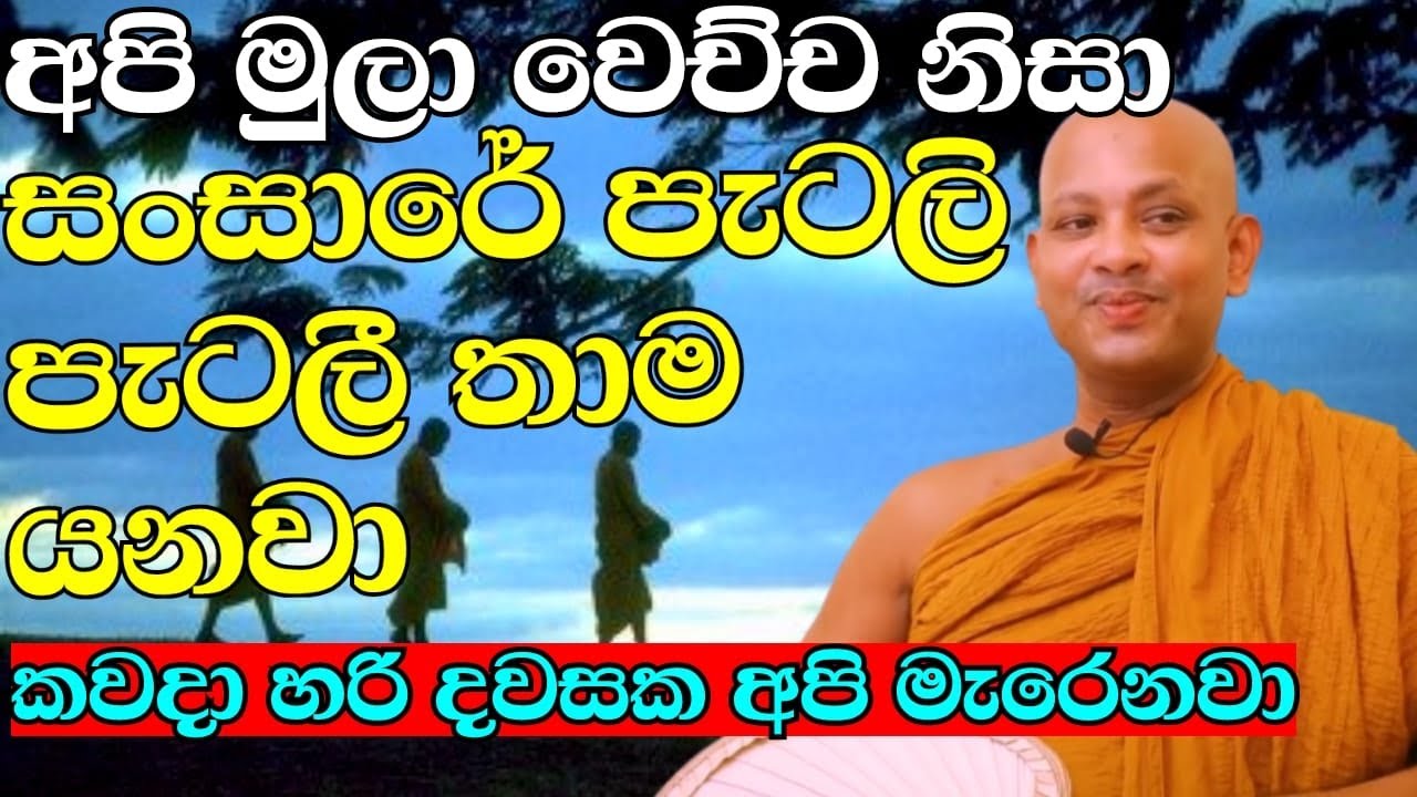මේ සංසාරේ මම කරපුවාට විපාක ලැබෙනවා | ven.boralle kovida thero | bana katha | bana | budu karuna