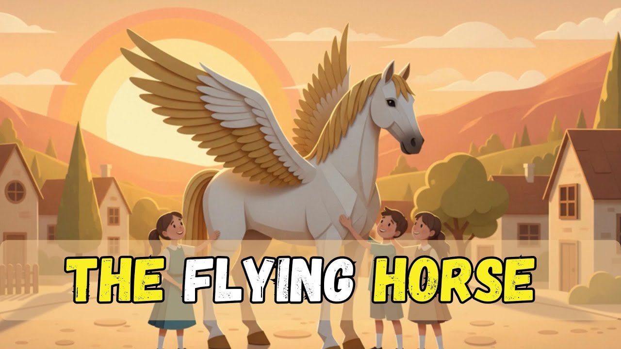 Short Moral Story | Learn Kindness & Honesty |Kidco Tiny Tale |The Flying Horse |The Flying Stallion