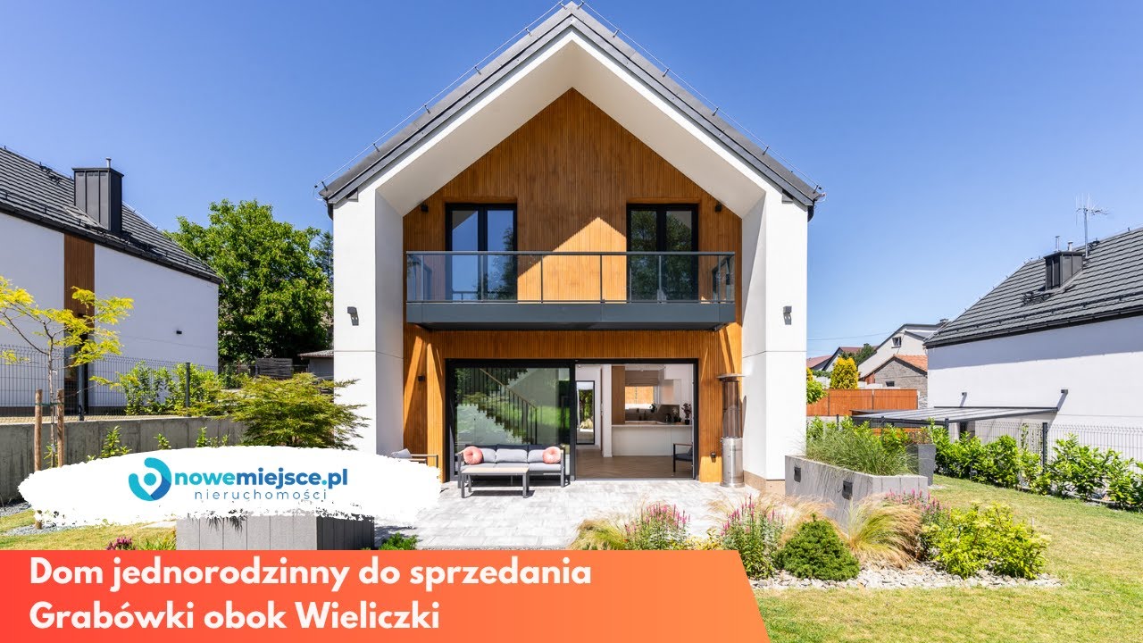 🏡 Nowoczesny dom jednorodzinny w Grabówkach obok Wieliczki – gotowy do zamieszkania! 🏡