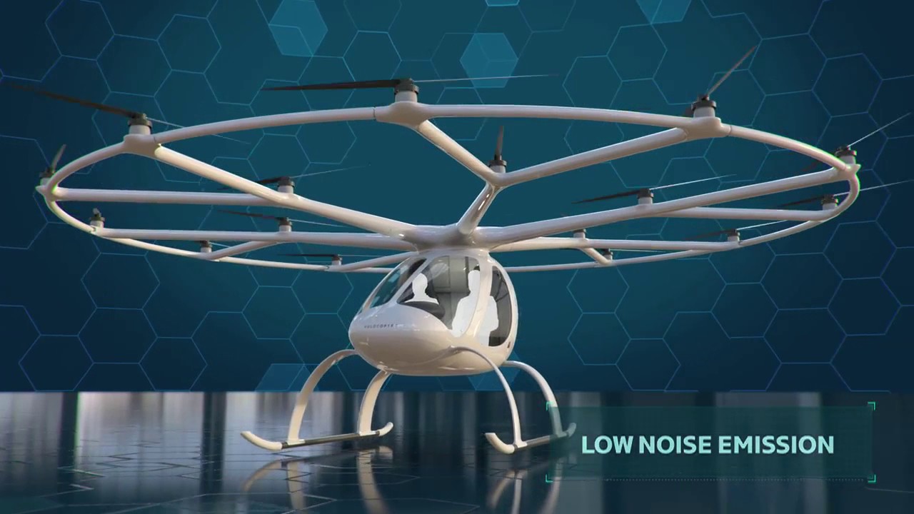First look at  Dubai RTA's autonomous air taxi in collaboration with Volocopter