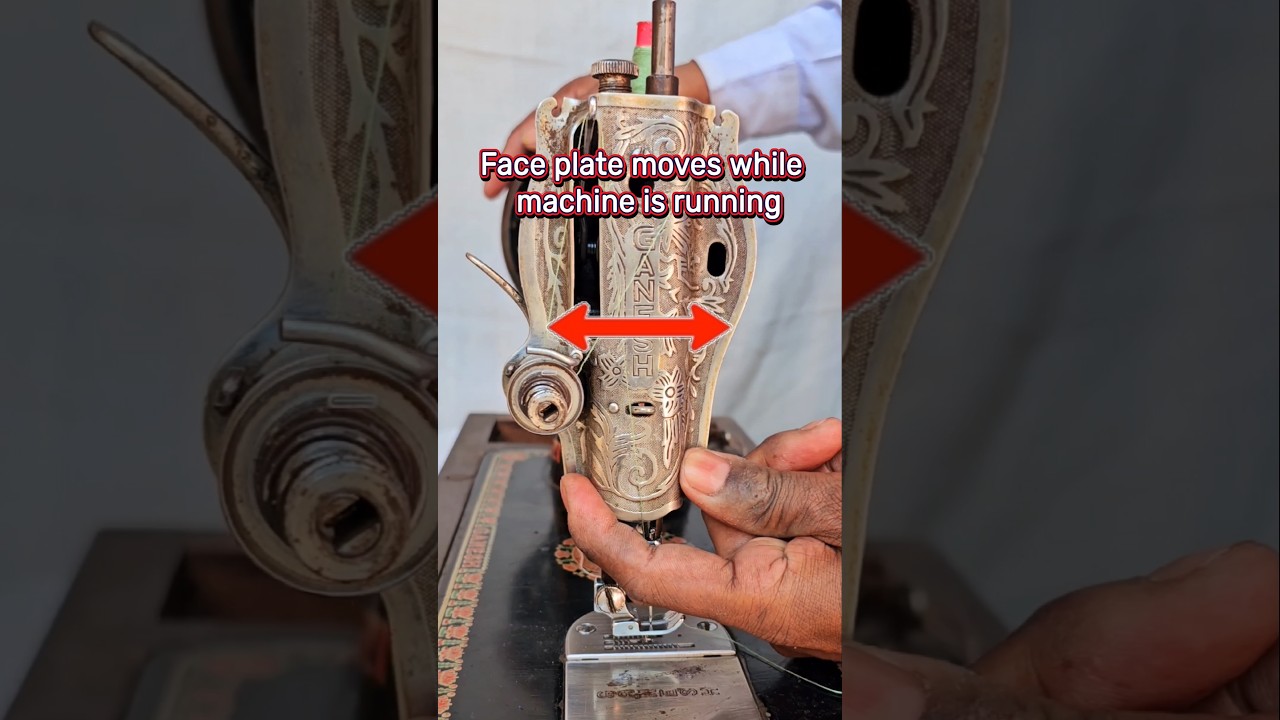 😂The face plate of the machine moves while sewing Solution || Sewing machine tips