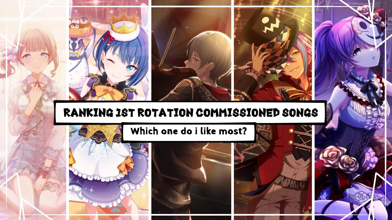 ▪︎&deg; Ranking 1st Rotation Commissioned Songs &deg;▪︎ || Project Sekai ||