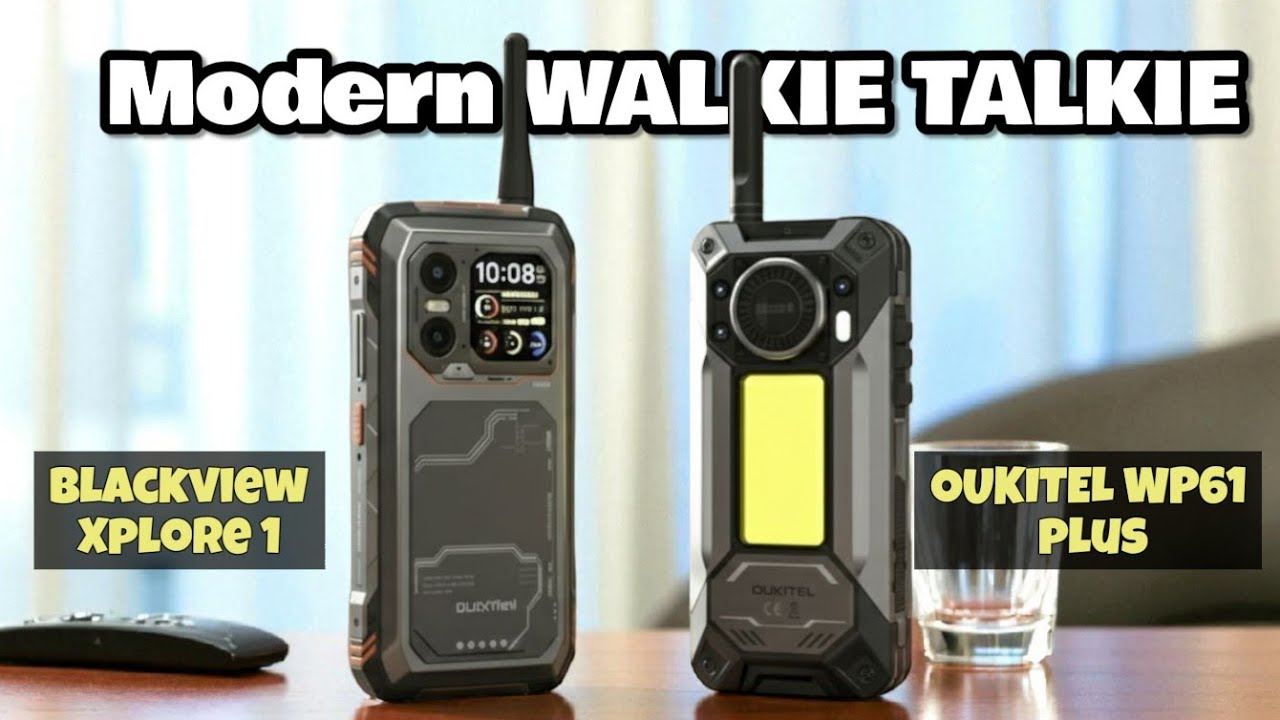 Рация OUKITEL WP61 PLUS (против) BLACKVIEW XPLORE 1 - Лучшие рации/защищенные телефоны 2026 года.