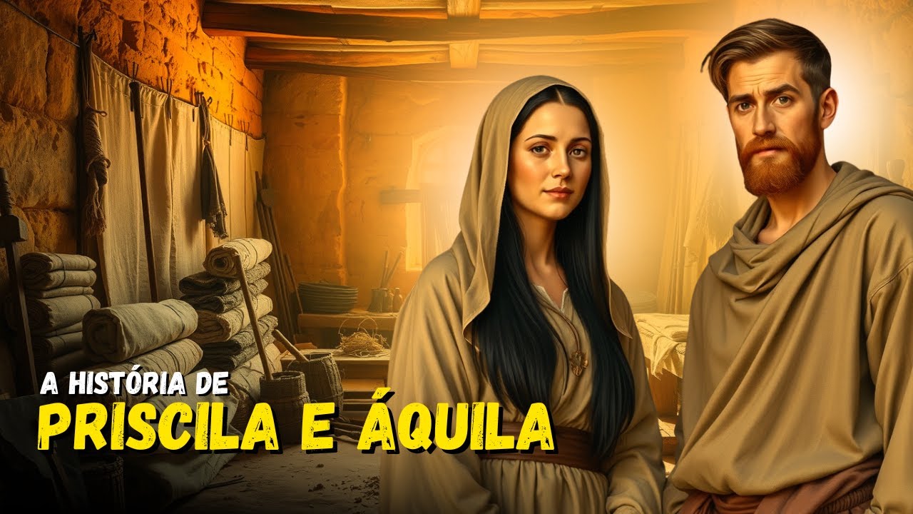 PRISCILA E ÁQUILA: O Casal que Marcou a IGREJA PRIMITIVA com Fé, Coragem e Amor ao Evangelho