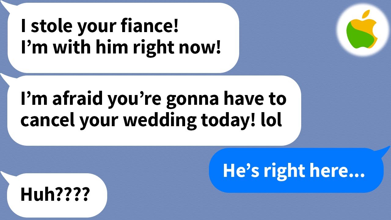 【Apple】 An old classmate of mine thought that she had stolen away my fiancé right before our wedding
