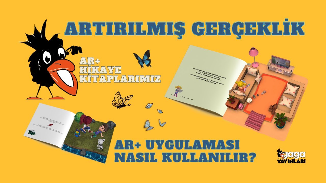 Artırılmış Gerçeklik Uygulaması Nasıl Kullanılır? / Çocuk Hikaye Kitapları