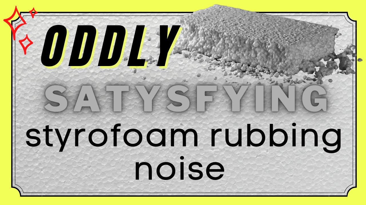 Styrofoam Rubbing Sounds | Styrofoam ASMR | Warning!