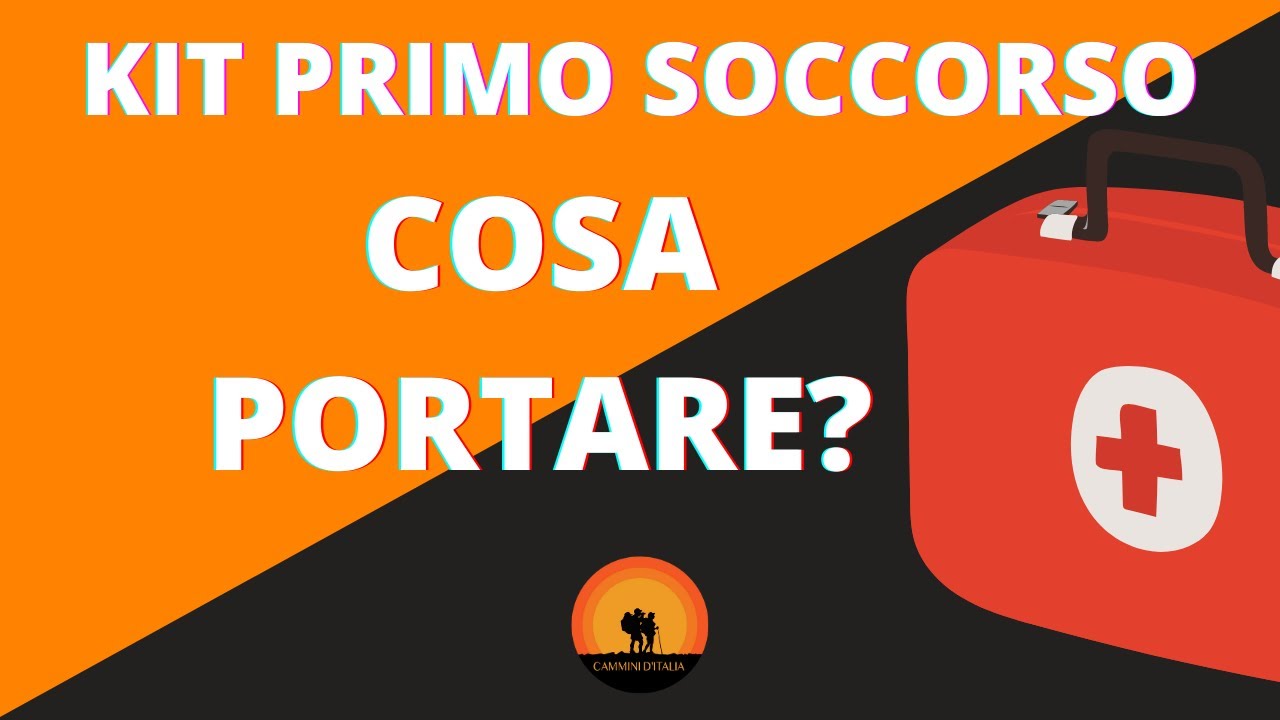 Kit di primo soccorso per trekking ed escursionismo