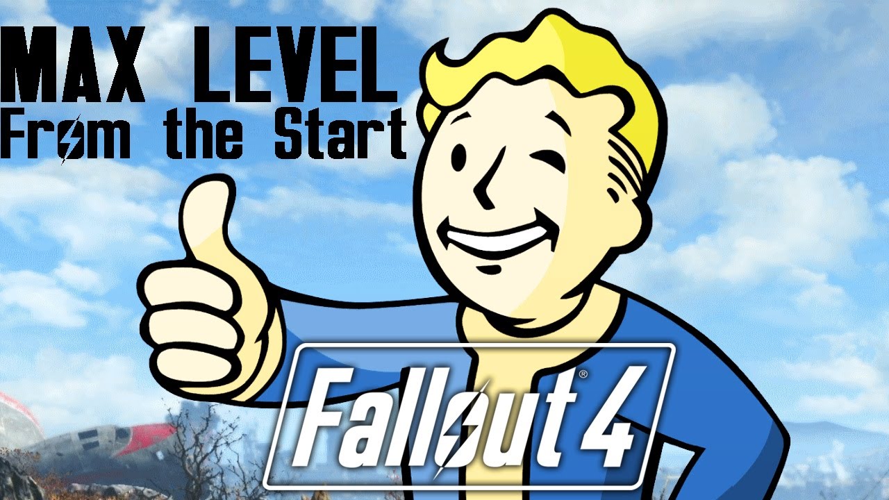 Fallout 4 MAX Level Right Out of the Vault! (PS4 / Xbox One)