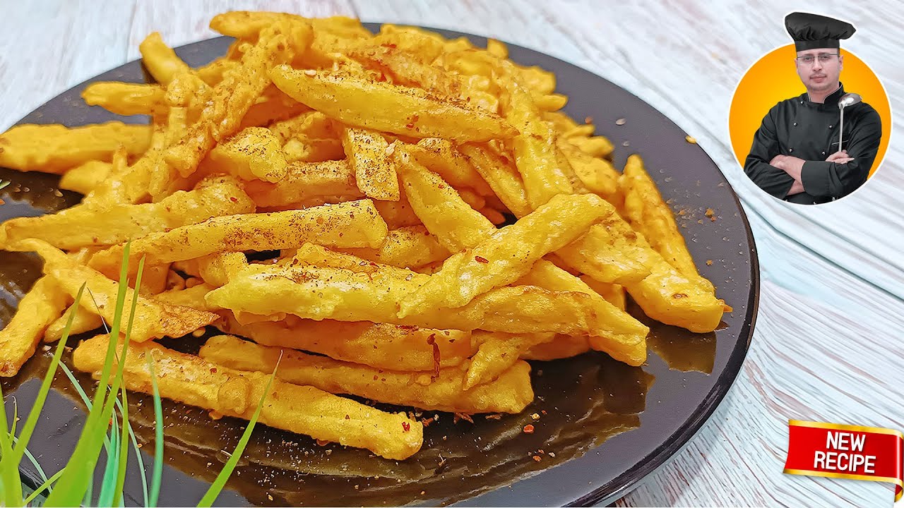 Perfect Egg Fries Recipe | Crispy and Flavorful Fries | Food Fiction by Awais Yar