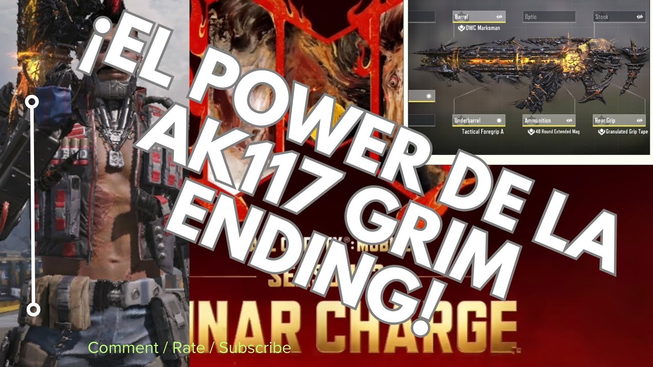 Road to Lachman556: Probando la AK117 Grim Ending mítica | CODM S2