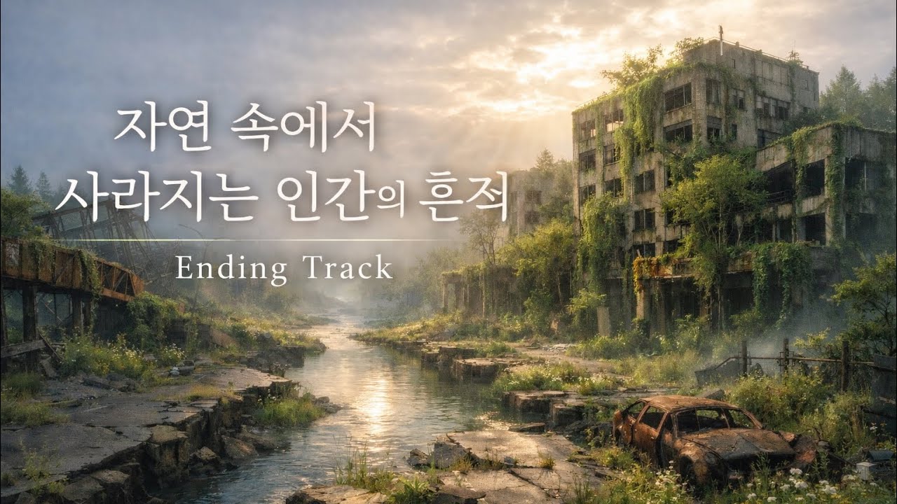 자연 속에서 사라지는 인간의 흔적